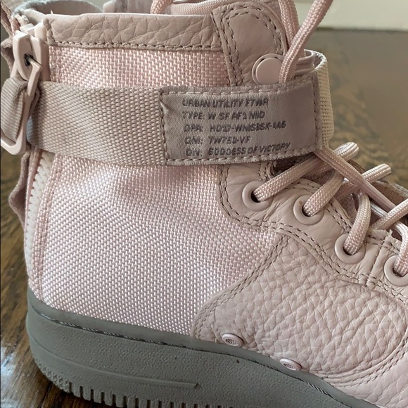 SOLD - Nike SF Air Force 1 Mid Red Dust - Picture 8 of 11